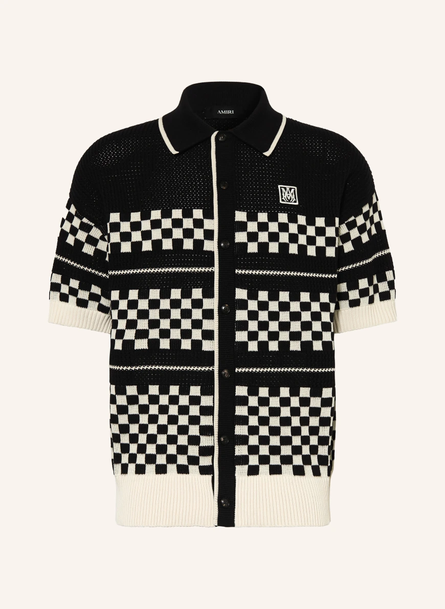 AMIRI Comfort Fit Shirt BLACK / CREAM
