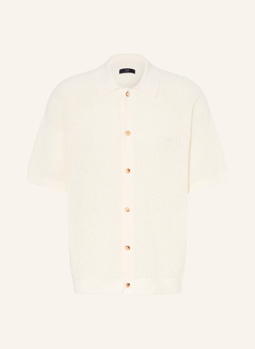 AMIRI Comfort Fit Resort Shirt ECRU