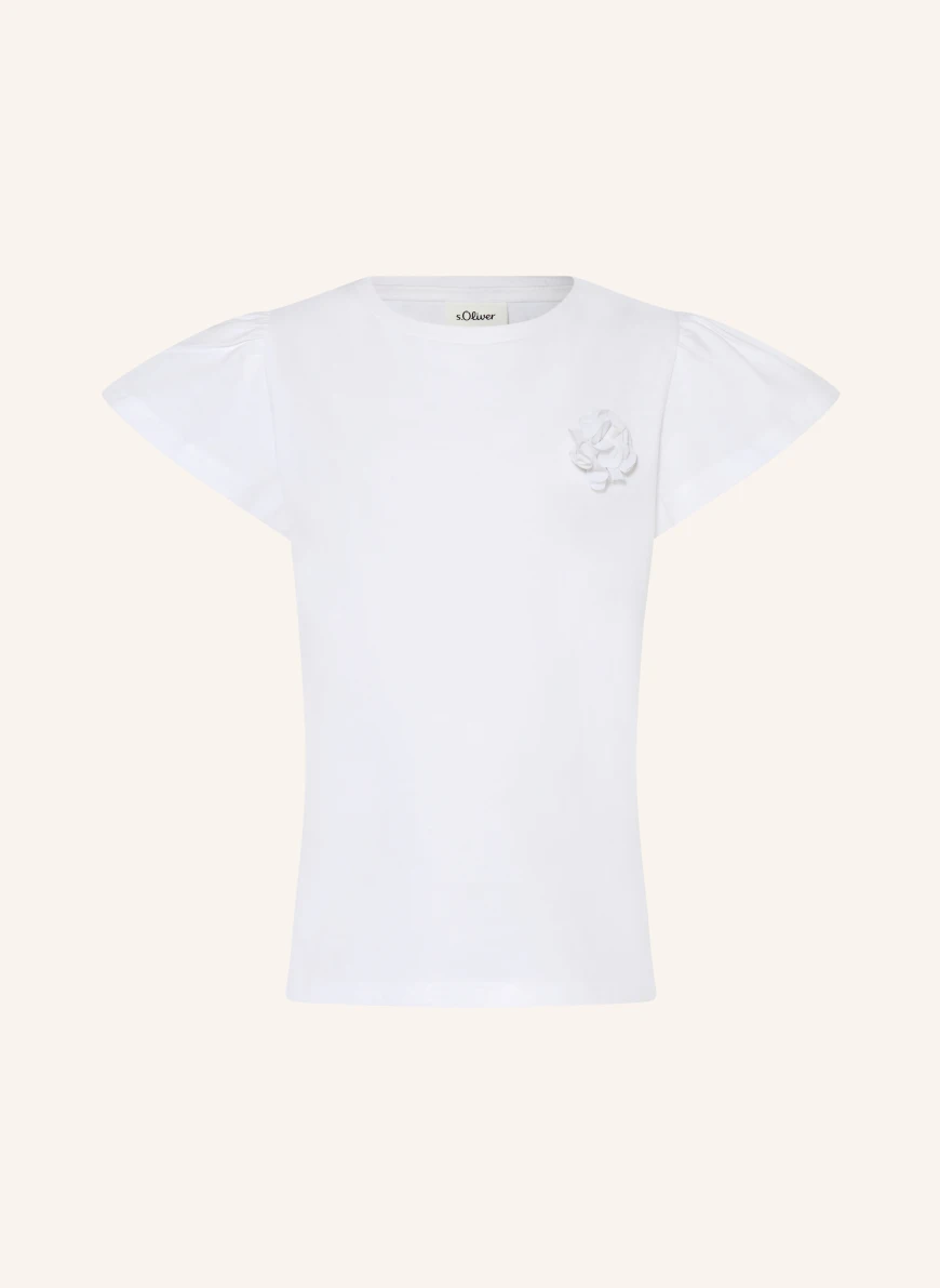 s.Oliver RED T-shirt WHITE