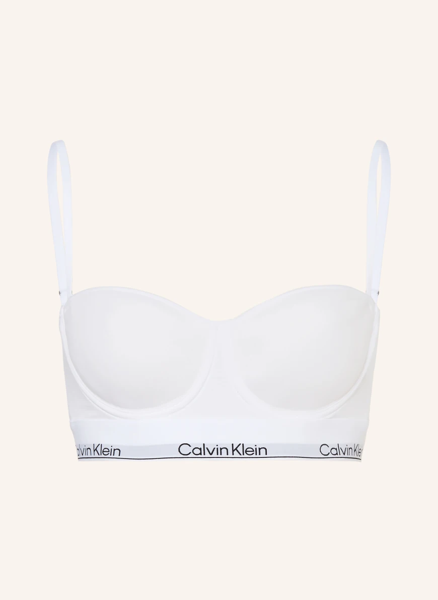 Calvin Klein Balconette-BH VIT / LJUSGRÅ / SVART