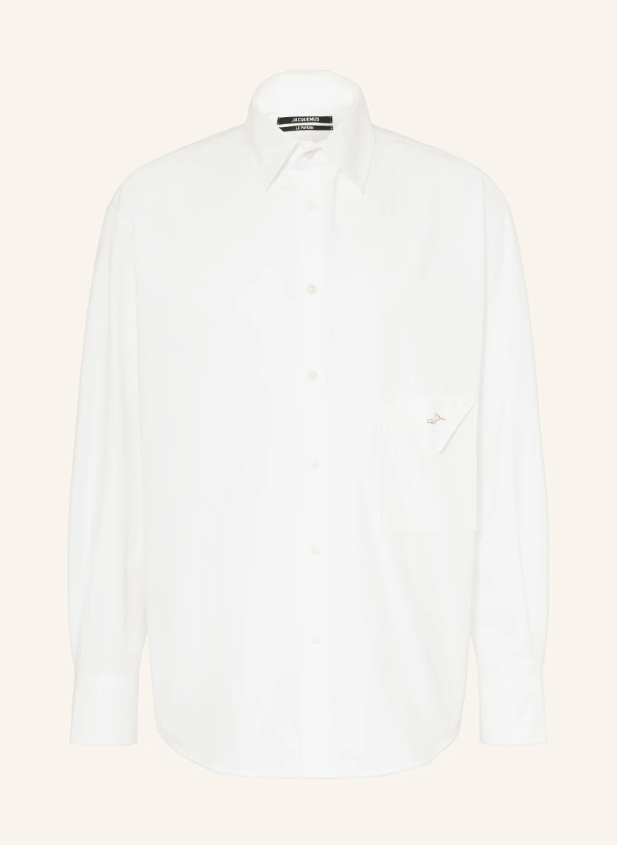 JACQUEMUS LA CHEMISE NAPPE Comfort Fit shirt WHITE