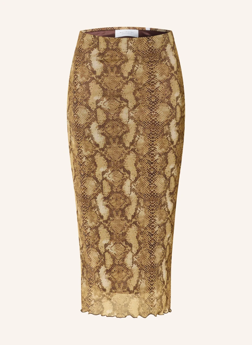 Rich & Royal skirt CAMEL / BROWN
