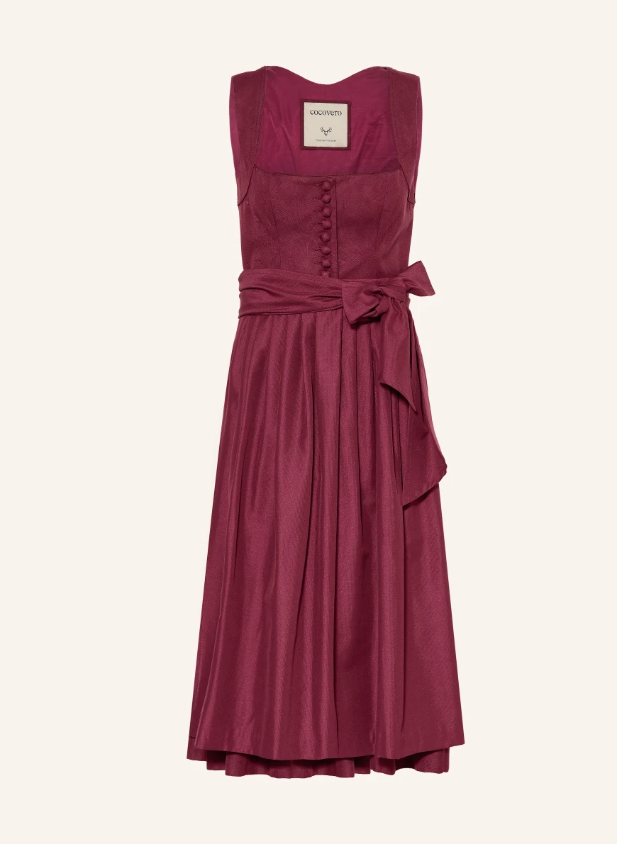 CocoVero Dirndl HEDI DARK RED