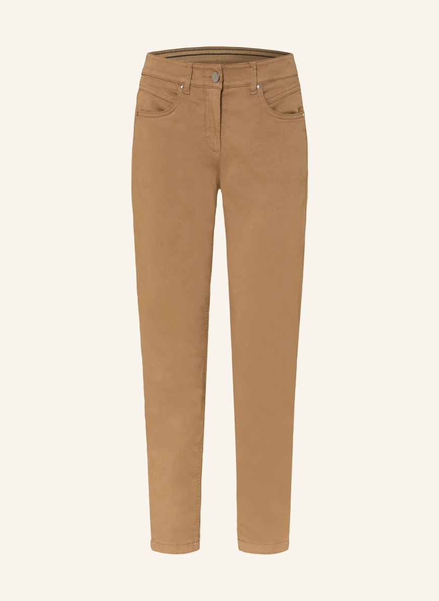 LUISA CERANO Byxor 7572 tobacco