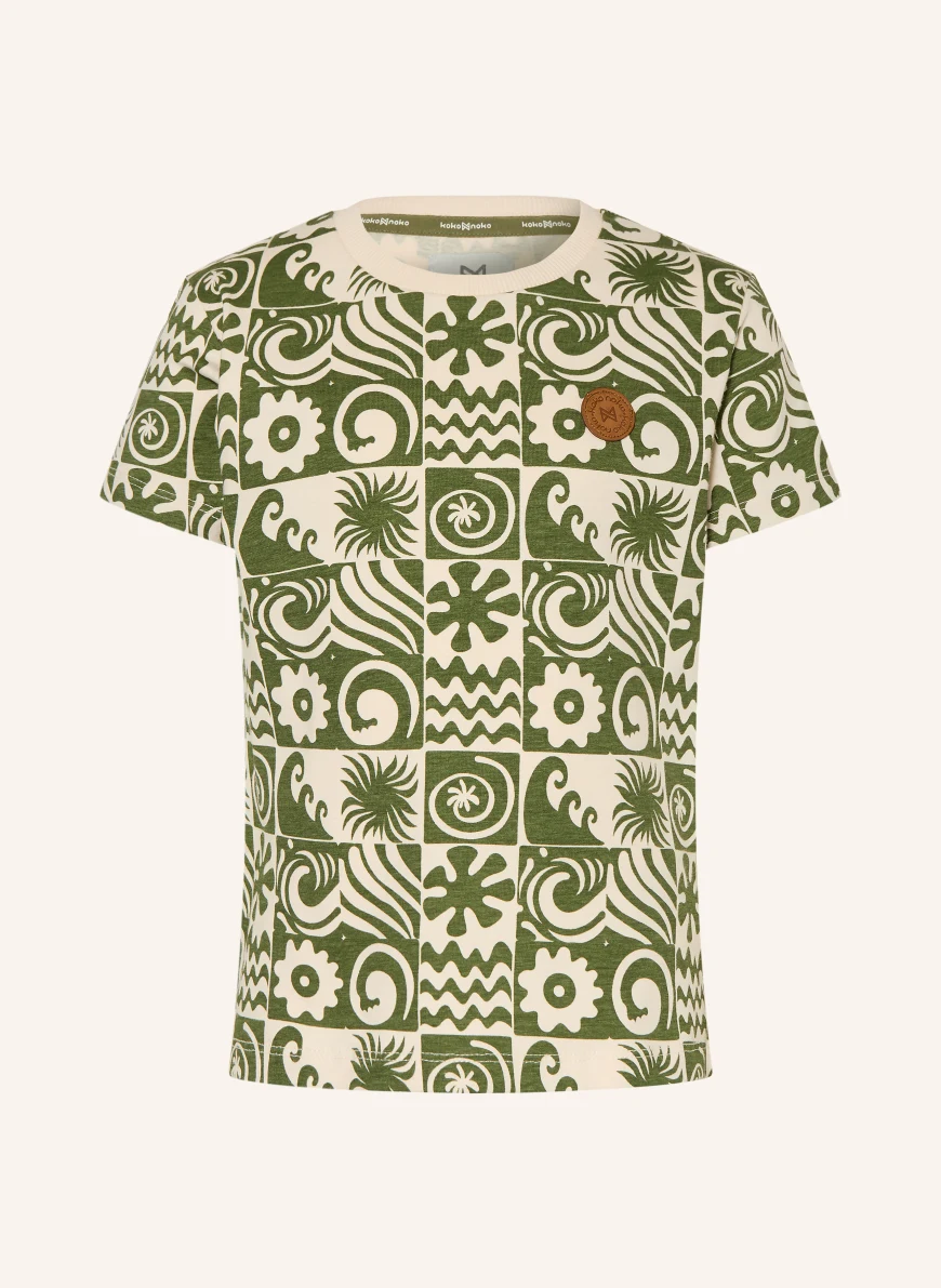 Koko Noko T-shirt OLIVE / BEIGE