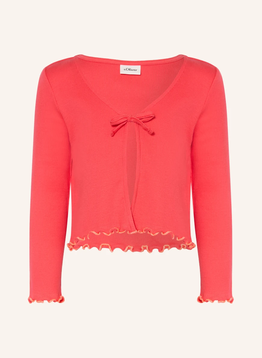 s.Oliver RED Jersey-bolero LYSERØD