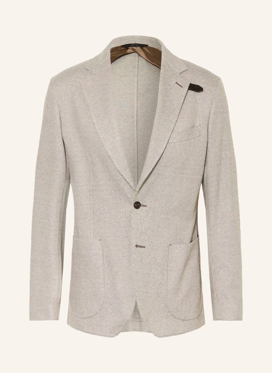 Brioni Jerseyjakke i regular fit CREME / TAUPE