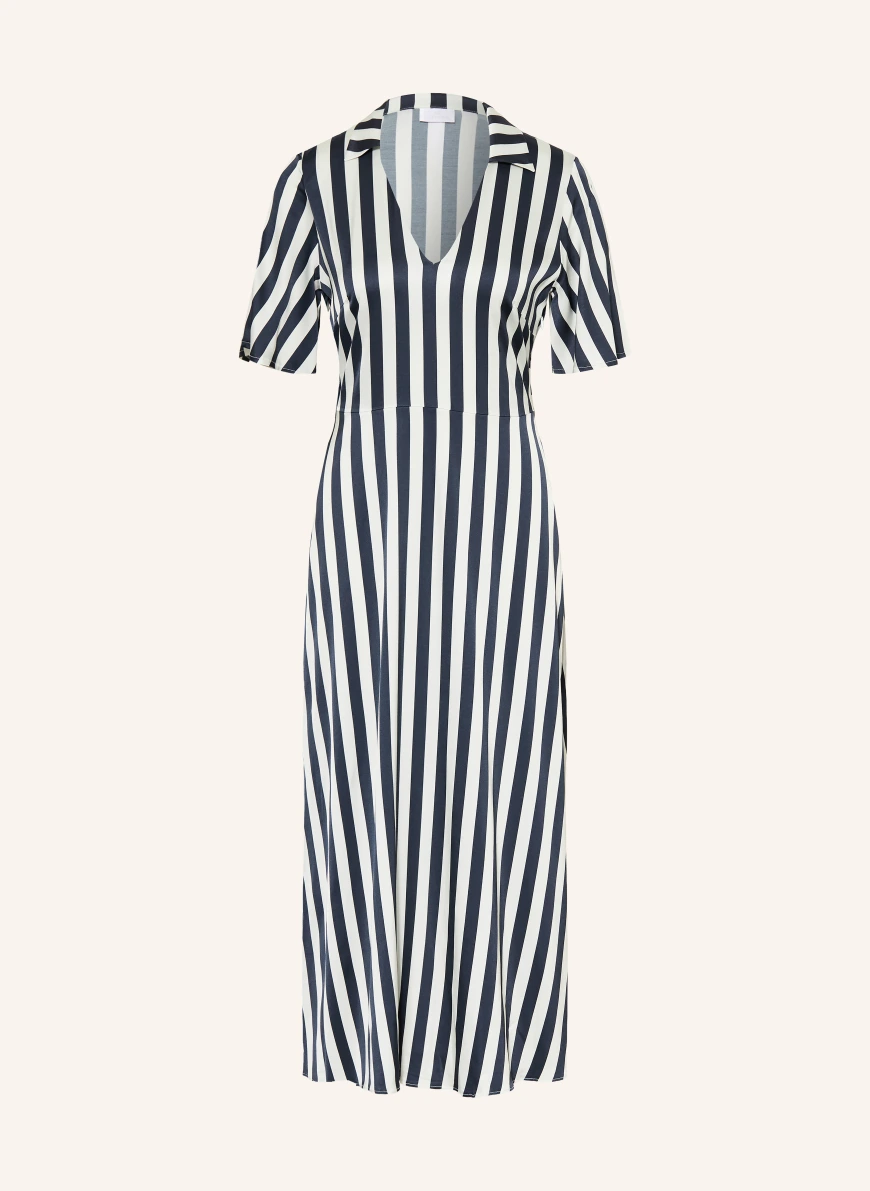 SPORTALM Rochie din satin ALBASTRU ÎNCHIS / CREM