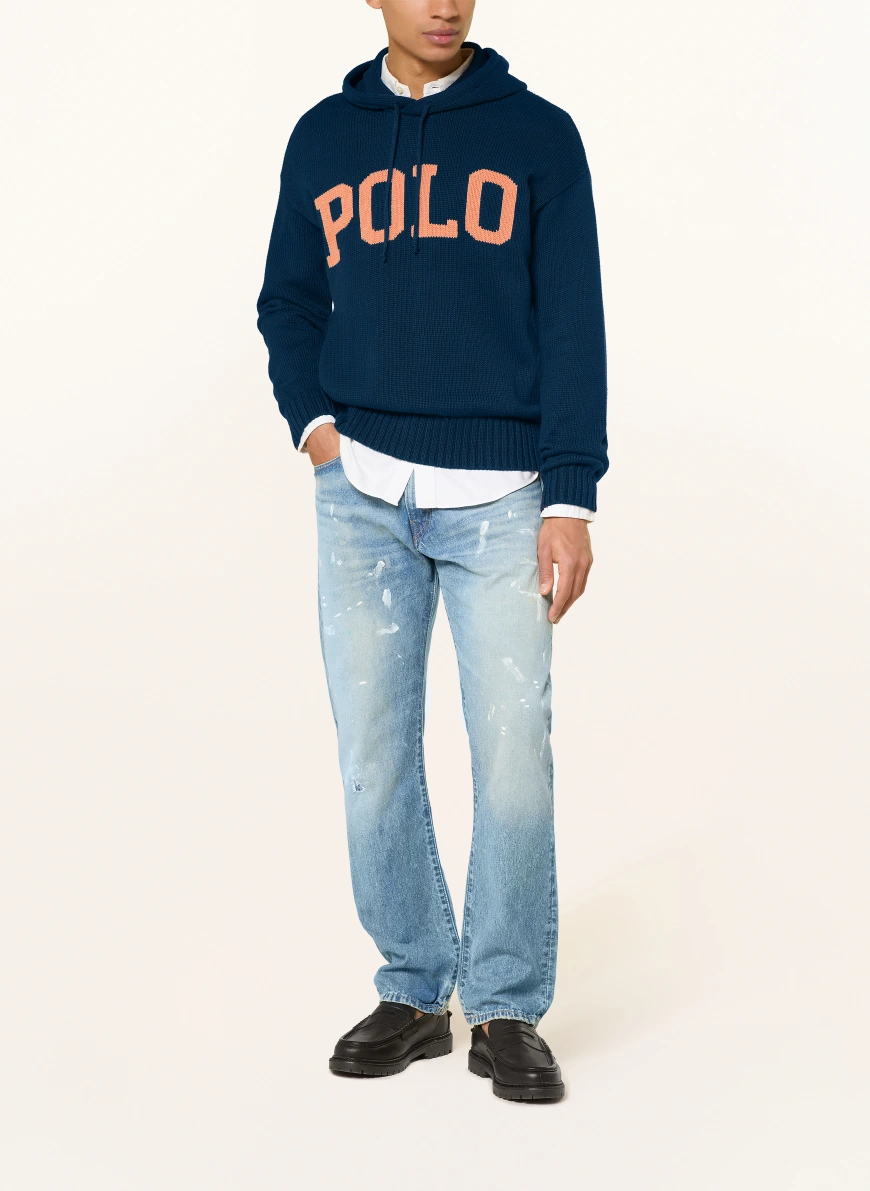 POLO RALPH LAUREN Hanorac din tricot ALBASTRU ÎNCHIS