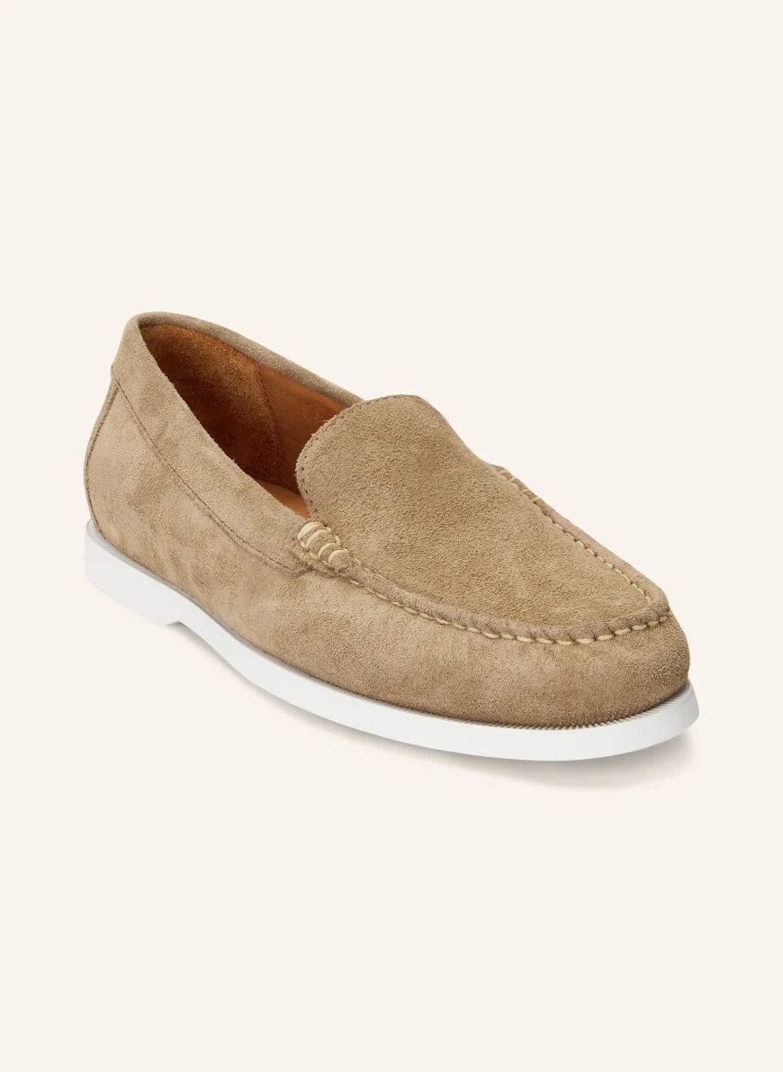 POLO RALPH LAUREN MERTON slip-on shoe LIGHT BROWN
