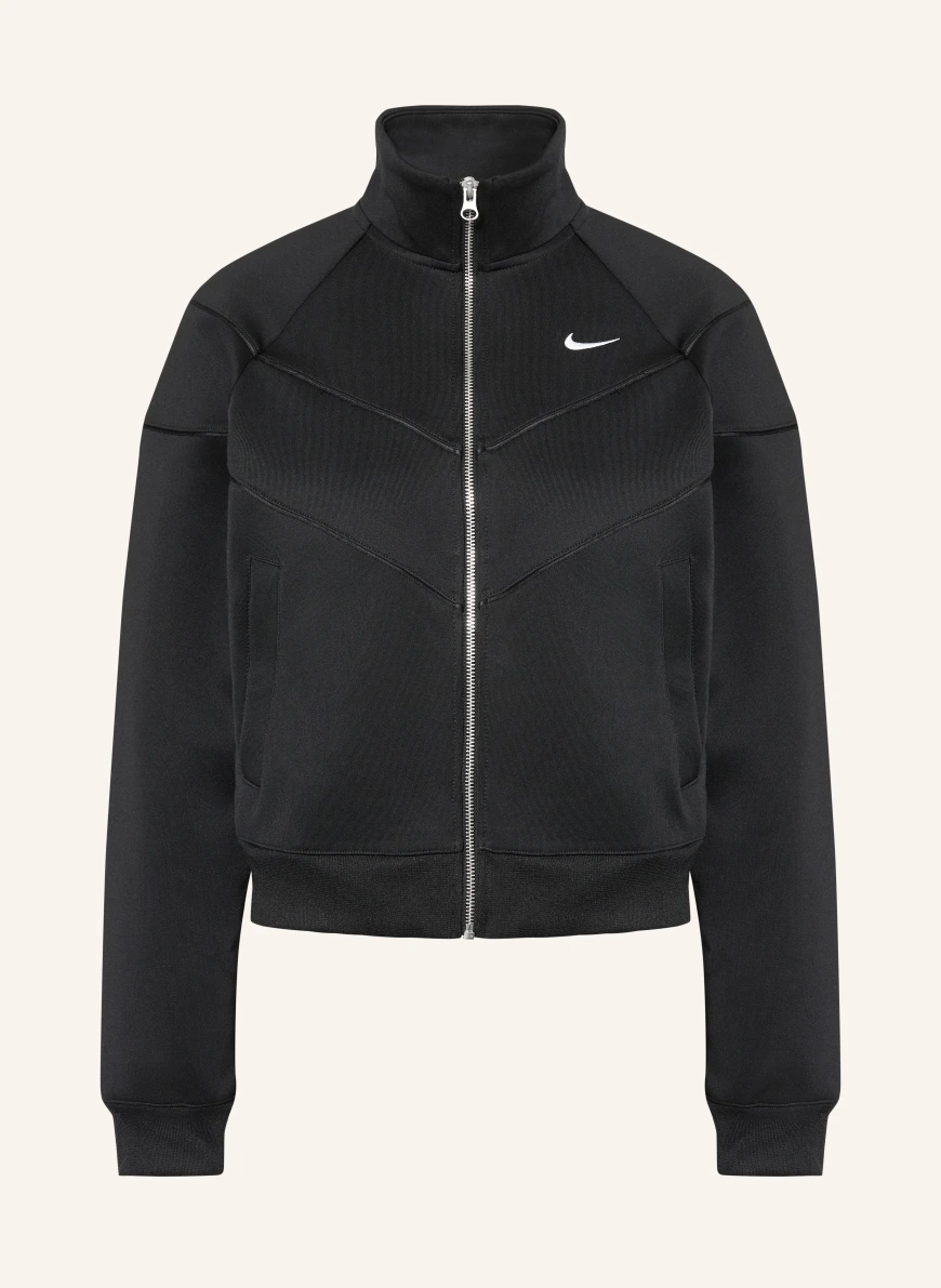 Nike Jacheta din material tricotat SPORTSWEAR WINDRUNNER NEGRU