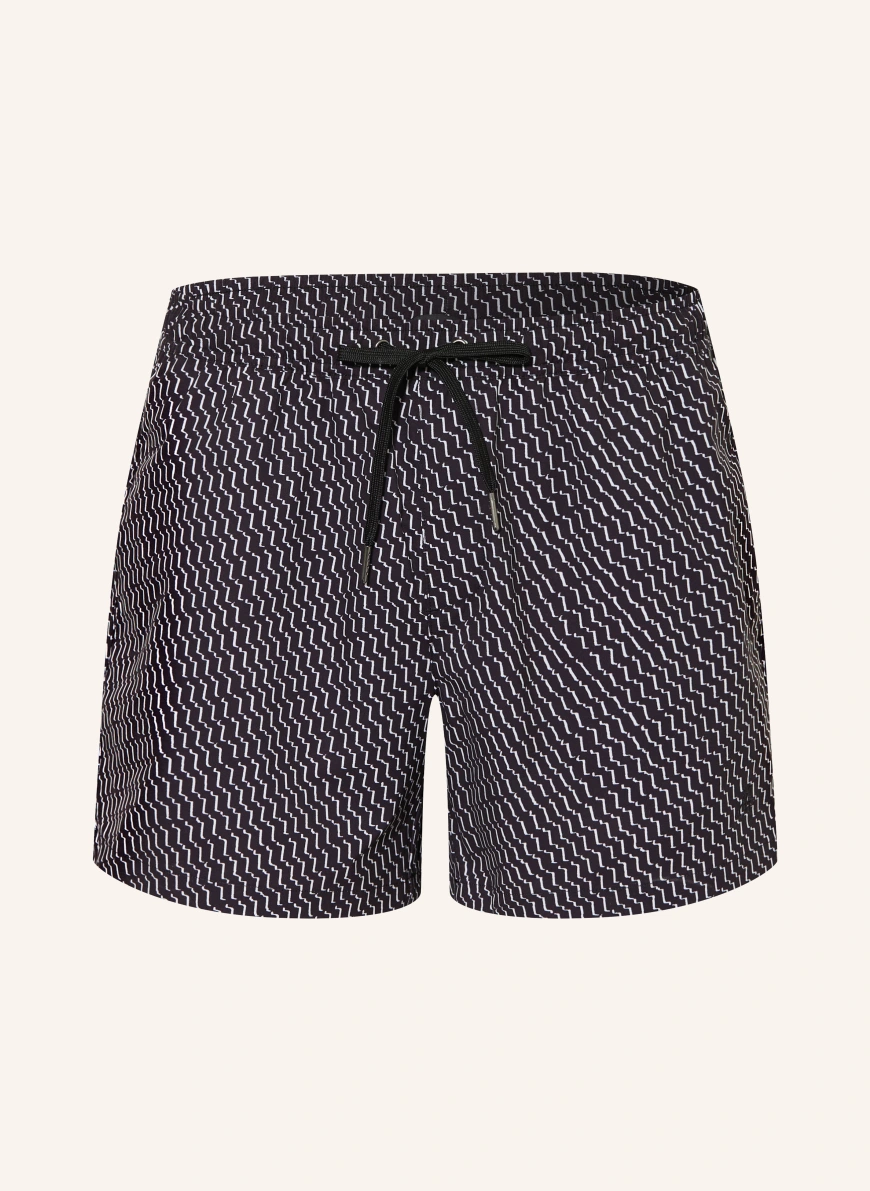 Marc O'Polo Badeshorts SORT / HVID