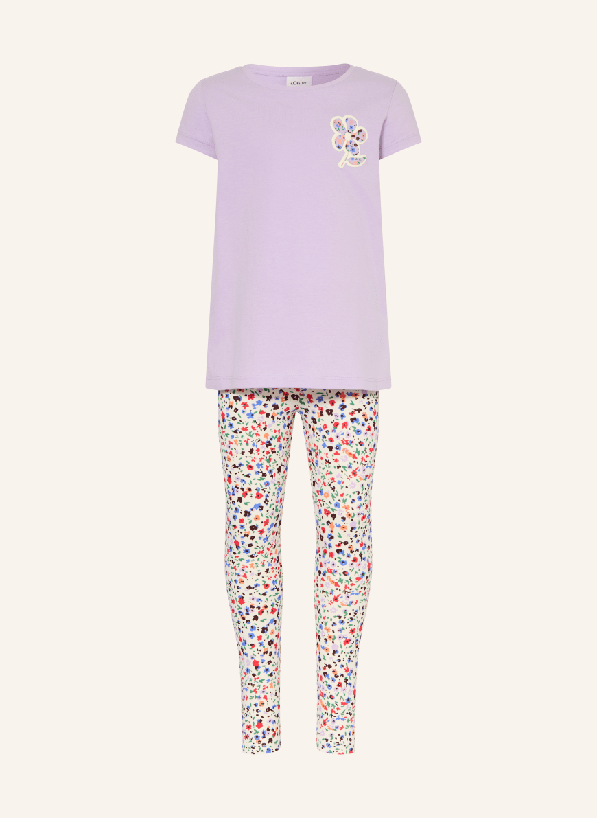 s.Oliver RED Pajamas LIGHT PURPLE / RED / BLUE