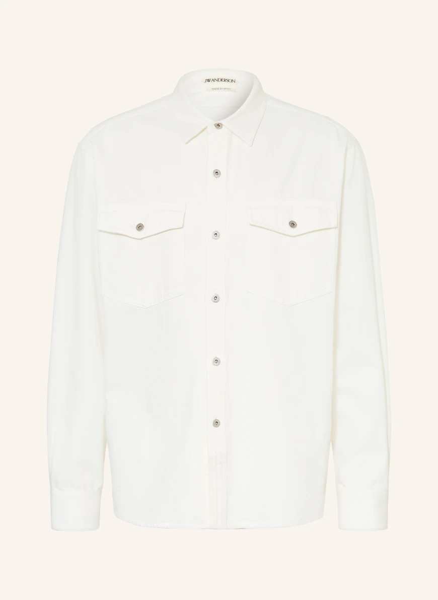 JW ANDERSON denim overshirt WHITE