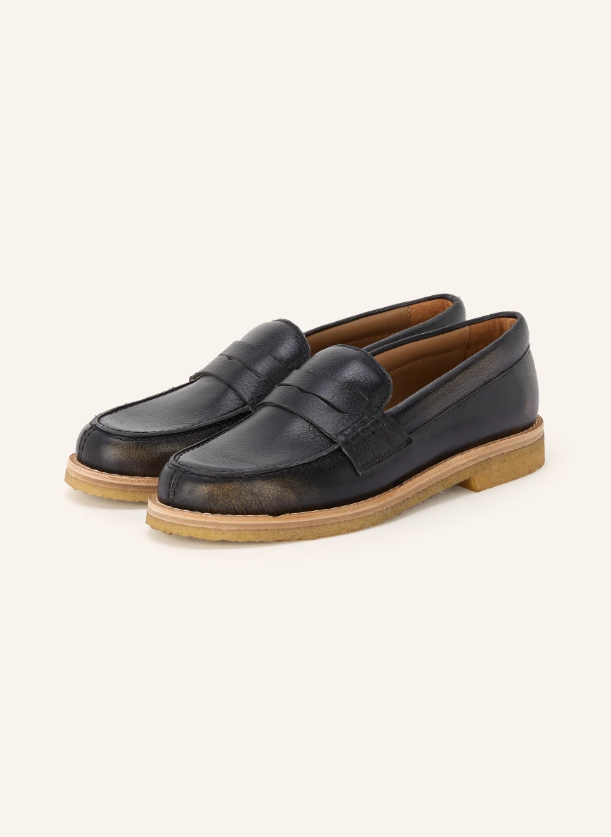 GOLDEN GOOSE JERRY penny loafer BLACK