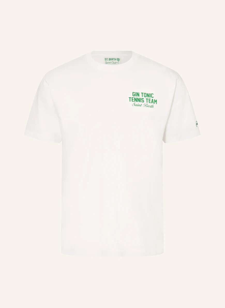 MC2 SAINT BARTH PORTLAND T-shirt WHITE / GREEN
