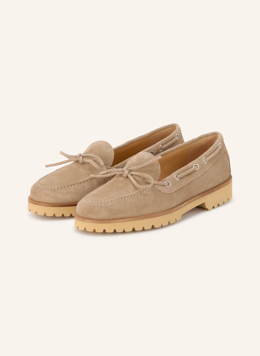 UNÜTZER Bootschuhe BEIGE