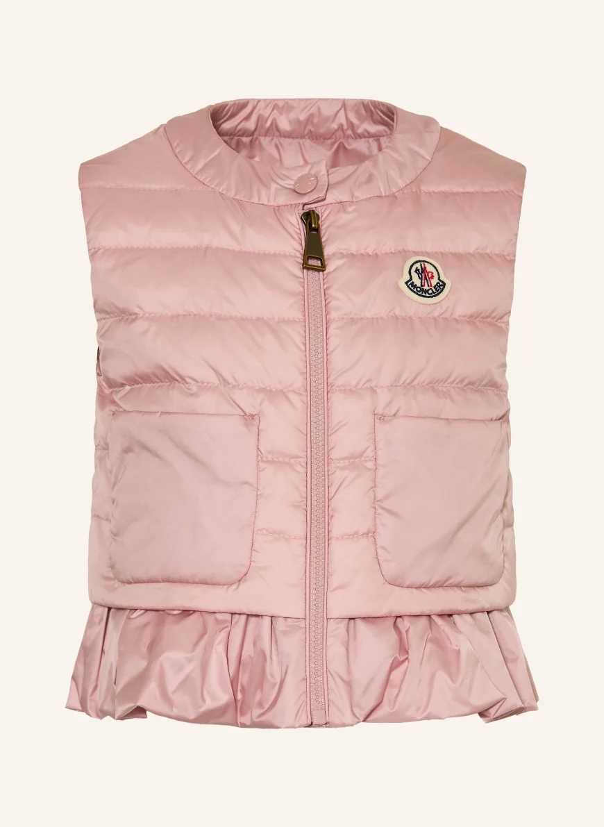MONCLER enfant Dunväst LATIFE ROSÉ
