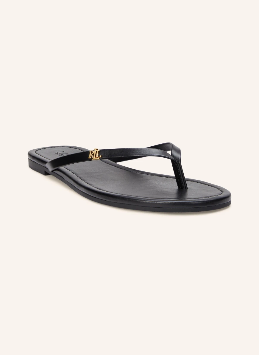 LAUREN RALPH LAUREN Klip klapper SORT