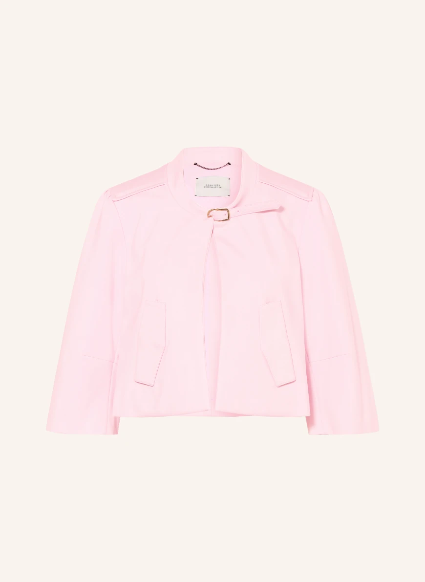 DOROTHEE SCHUMACHER EMOTIONAL ESSENCE blazer with 3/4 sleeves LIGHT PINK