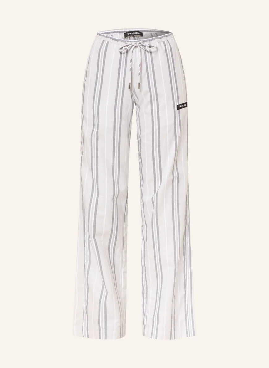 black palms KIANY Pants LIGHT GRAY / GRAY / WHITE