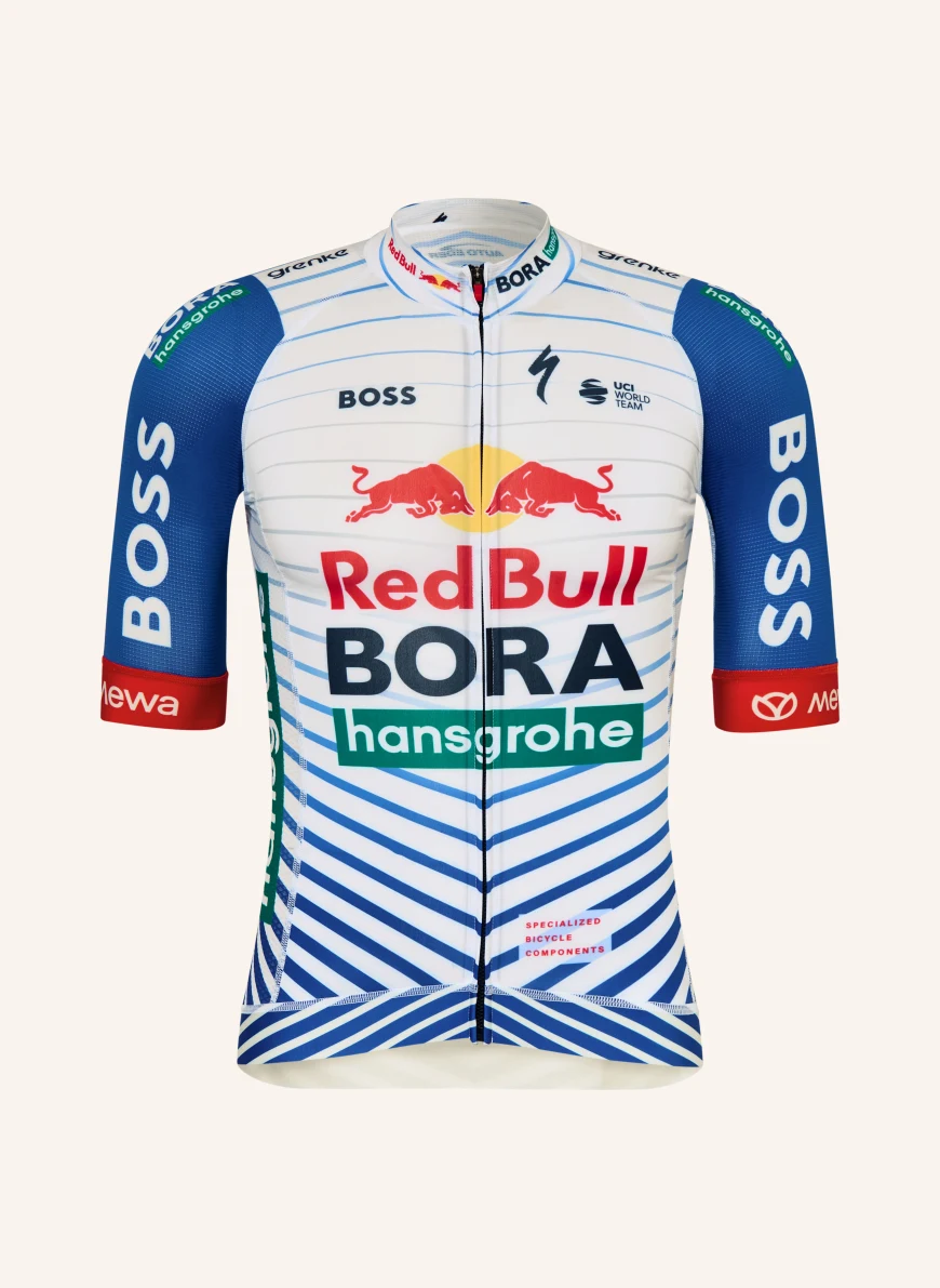 SPECIALIZED RED BULL-BORA-HANSGROHE Cycling Jersey (Replica) WHITE / BLUE