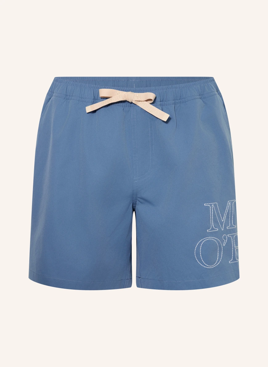 Marc O'Polo Badeshorts BLÅGRÅ