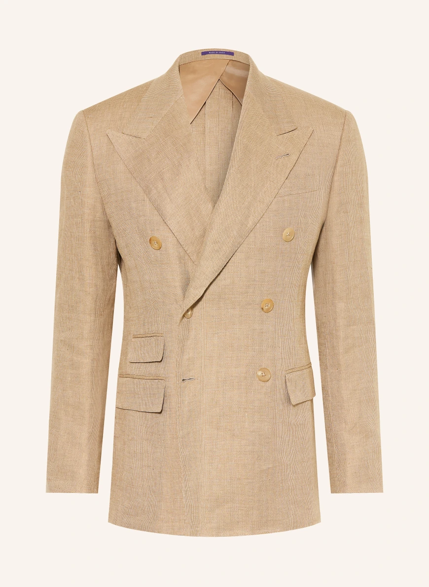 RALPH LAUREN PURPLE LABEL Jakke til jakkesæt, ekstra slim fit 001 KHAKI MULTI