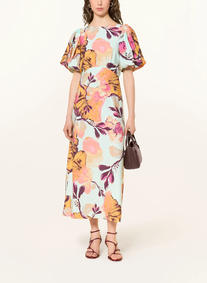 Y.A.S. Kleid HELLBLAU / ROSA / HELLORANGE