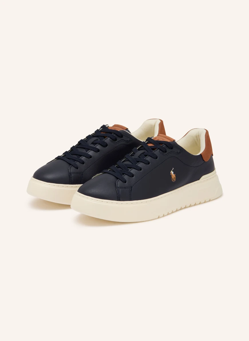 POLO RALPH LAUREN Sneakers WHITE / SILVER