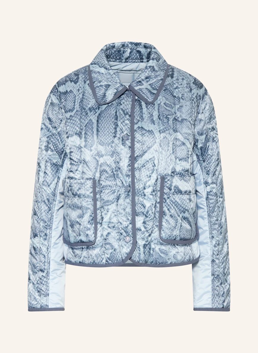 MARC CAIN Reversible quilted jacket 318 niagara mist