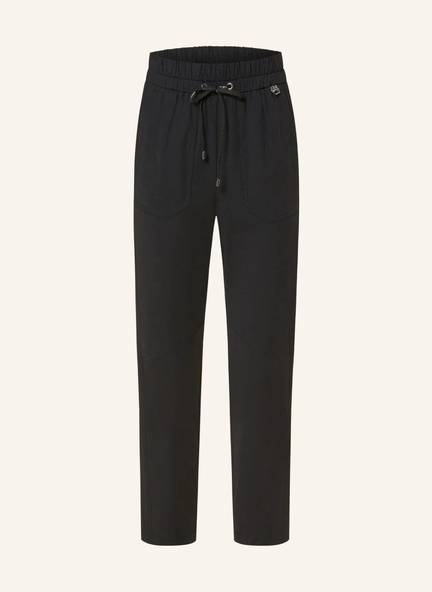 MARC CAIN 7/8 kalhoty v joggingovém stylu 900 black new