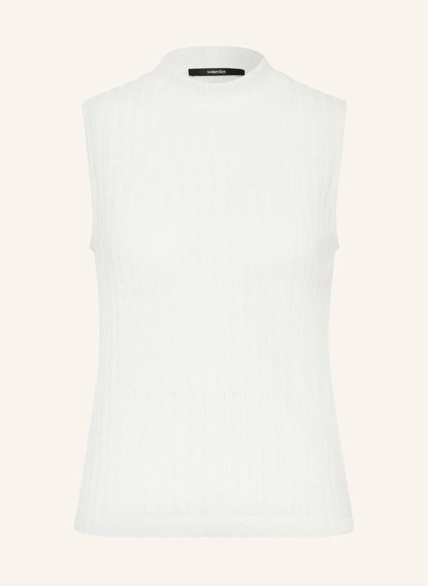 someday Knit top USODIE WHITE