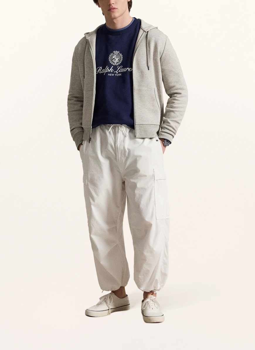 POLO RALPH LAUREN Jachetă din material tricotat GRI
