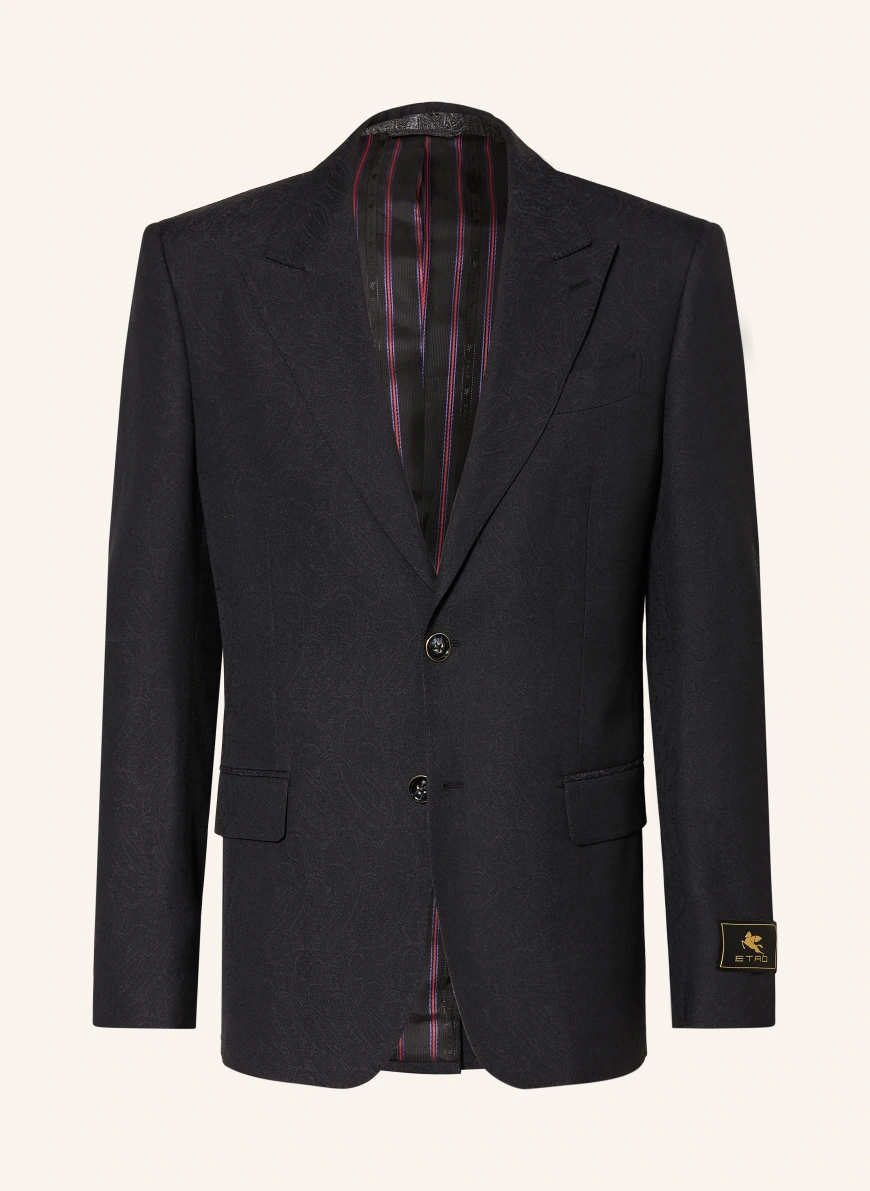 ETRO Slim fit jakkesæt i jacquard N0000 BLACK