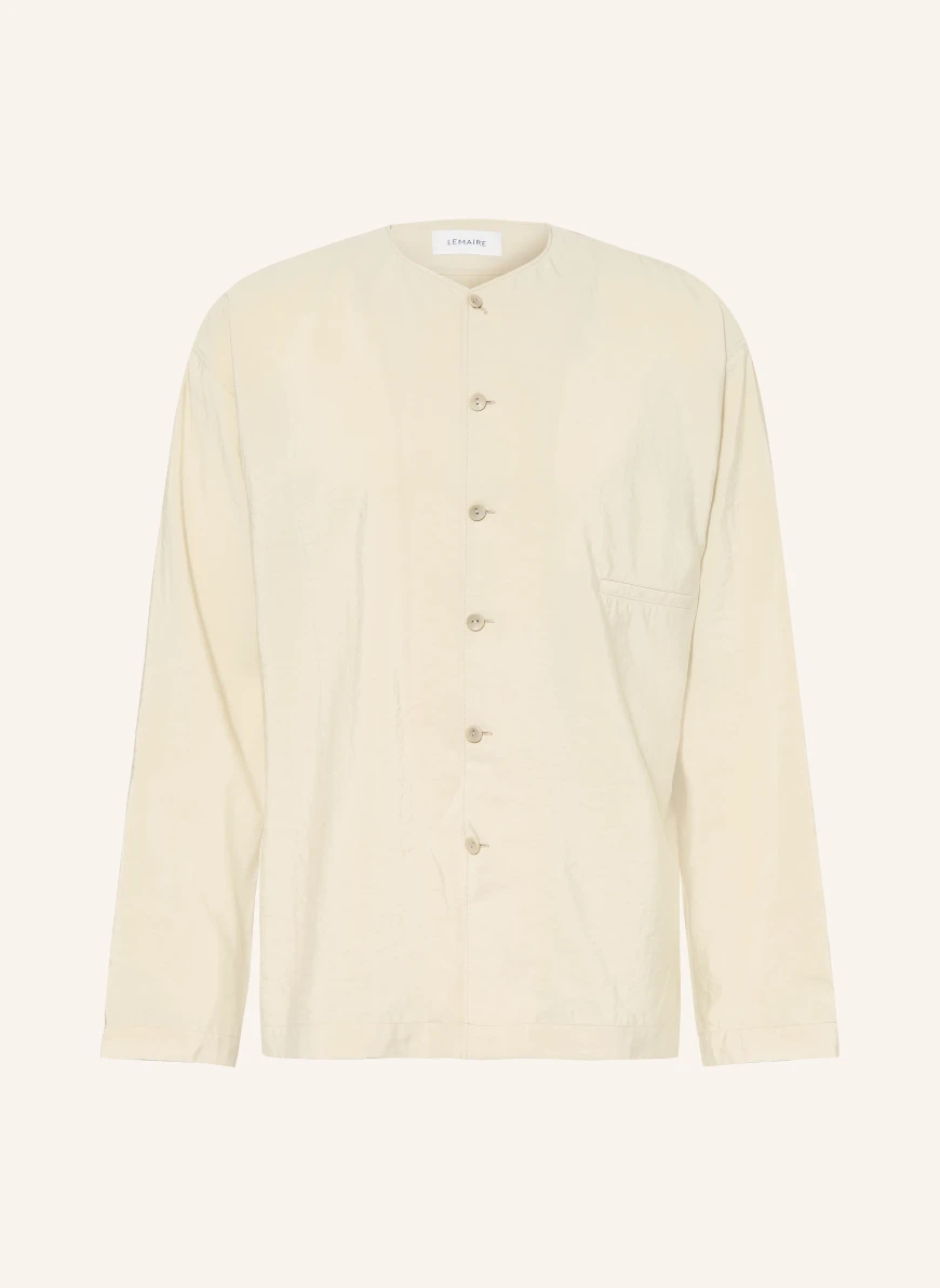 LEMAIRE Comfort Fit Shirt with Silk CREAM