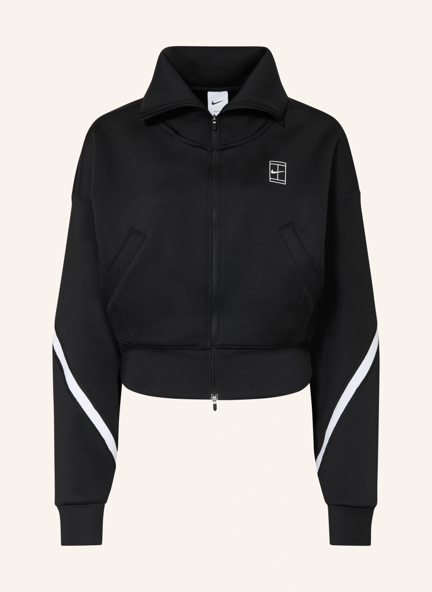Nike Jacheta de antrenament ADVANTAGE NEGRU / ALB