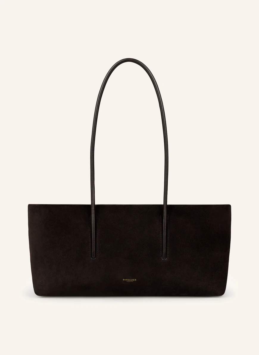 DEMELLIER Shoulder Bag THE STOCKHOLM DARK BROWN