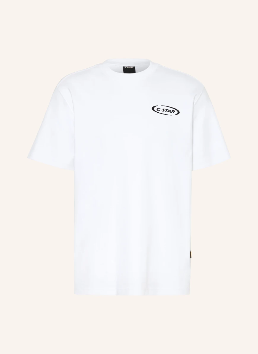 G-Star Tricou VENTURA ALB