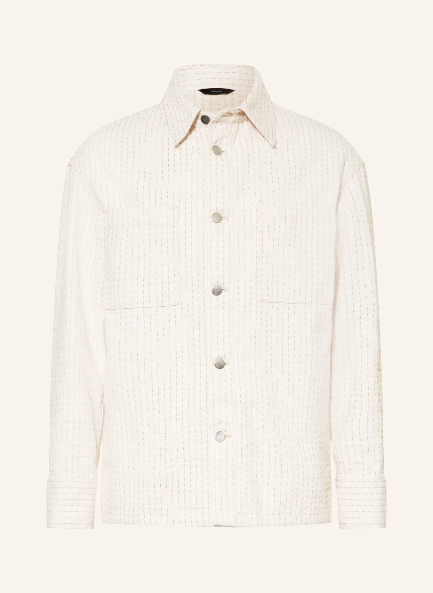 FENDI Overshirt WHITE / BEIGE
