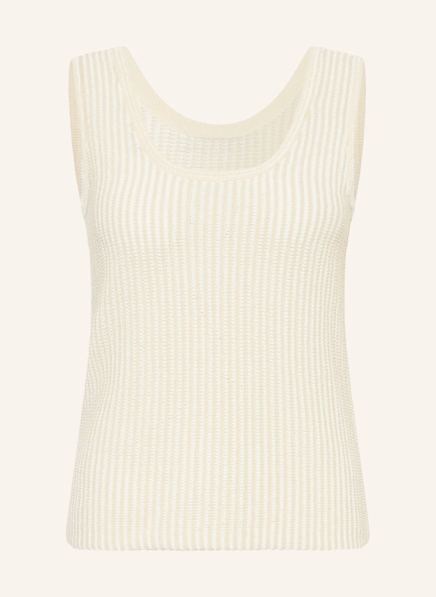 Proenza Schouler LENNOX WHITE LABEL Knit Top LIGHT BROWN / BEIGE
