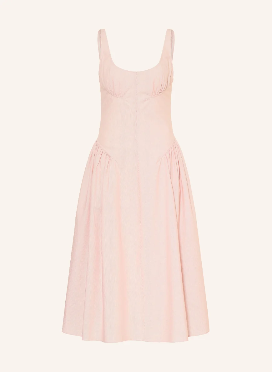 Proenza Schouler SOLIRA WHITE LABEL Dress LIGHT RED / WHITE