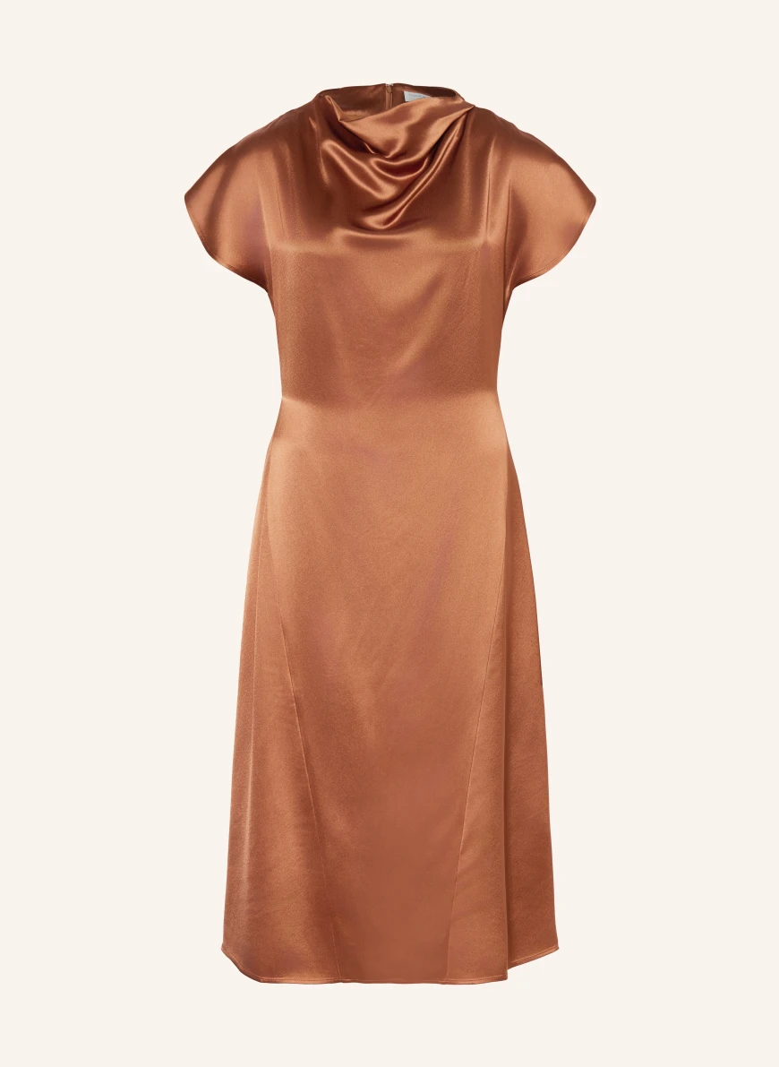 TIGER OF SWEDEN Rochie din satin LEILANI CONIAC