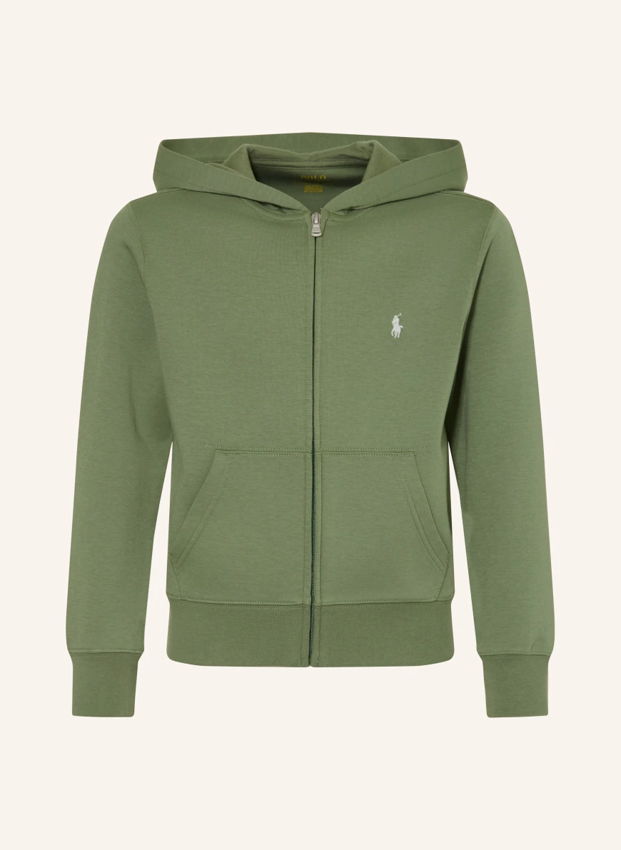 POLO RALPH LAUREN Jachetă din material tricotat VERDE
