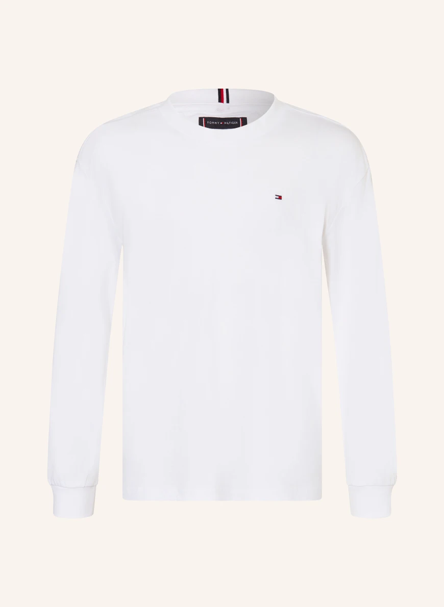 TOMMY HILFIGER Langærmet trøje HVID