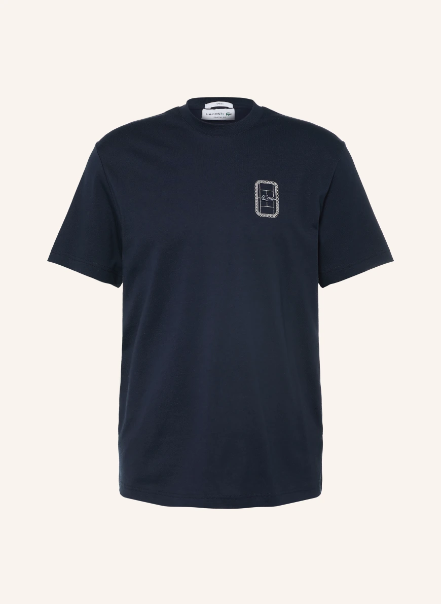 LACOSTE T-Shirt DUNKELBLAU