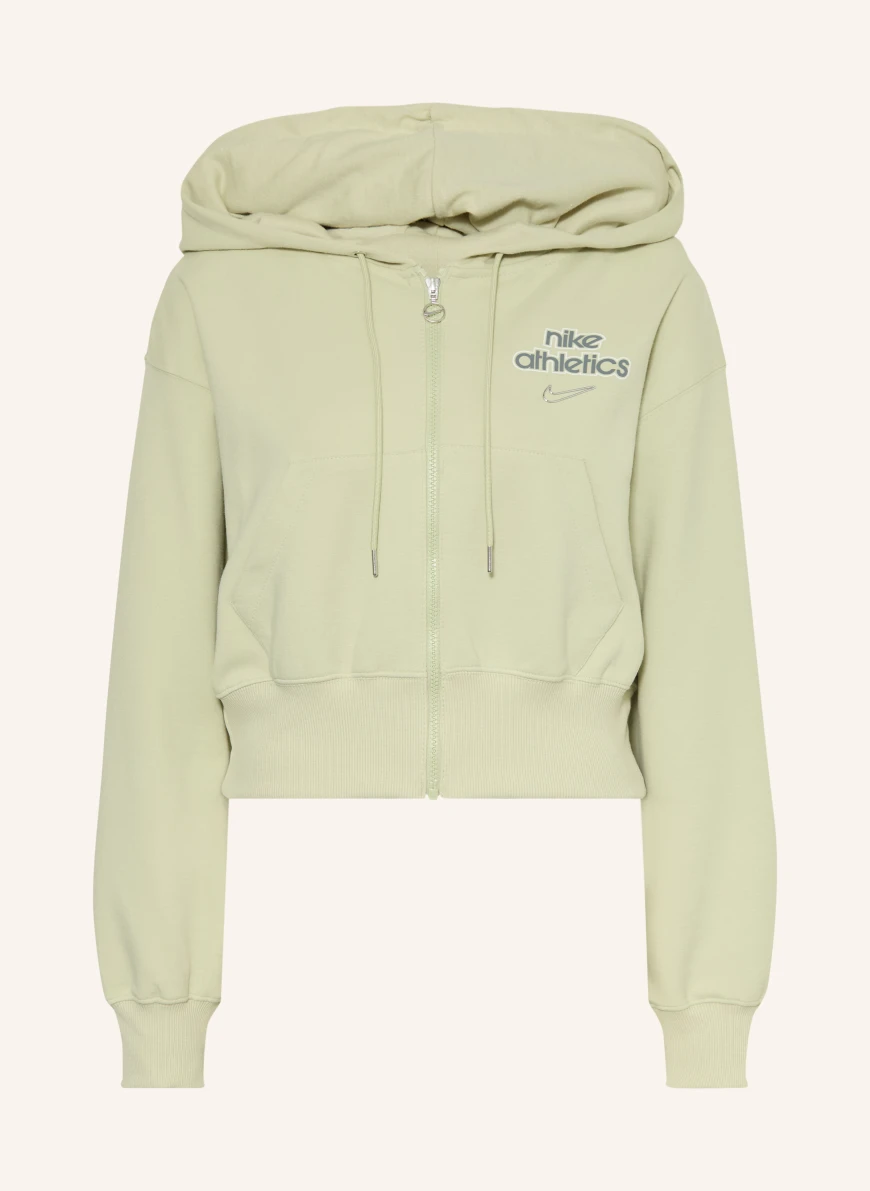 Nike Jacheta din fleece SPORTSWEAR PHOENIX FLEECE VERDE DESCHIS / VERDE