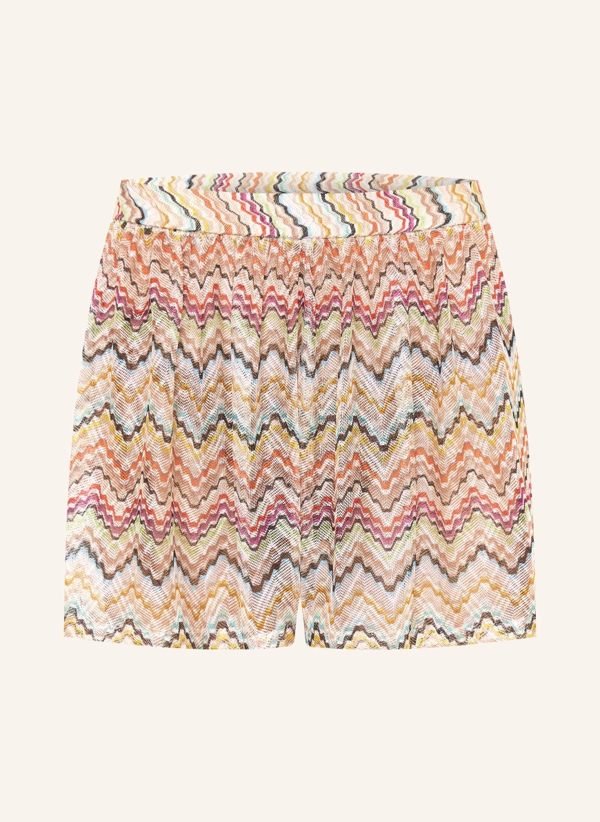 MISSONI Shorts LIGHT BROWN / ORANGE / LIGHT BLUE