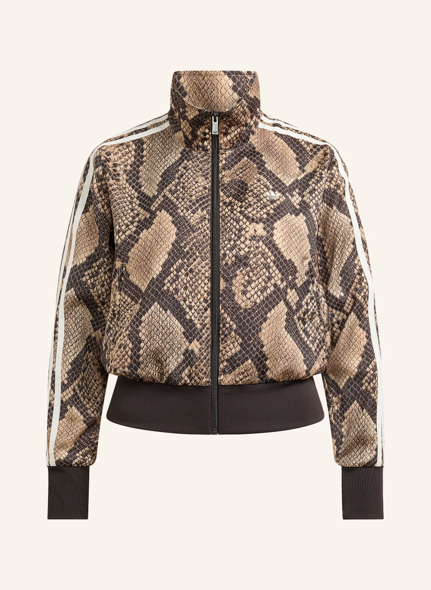adidas Originals Trainingsjacke SATIN FIREBIRD CAMEL / DUNKELBRAUN / WEISS