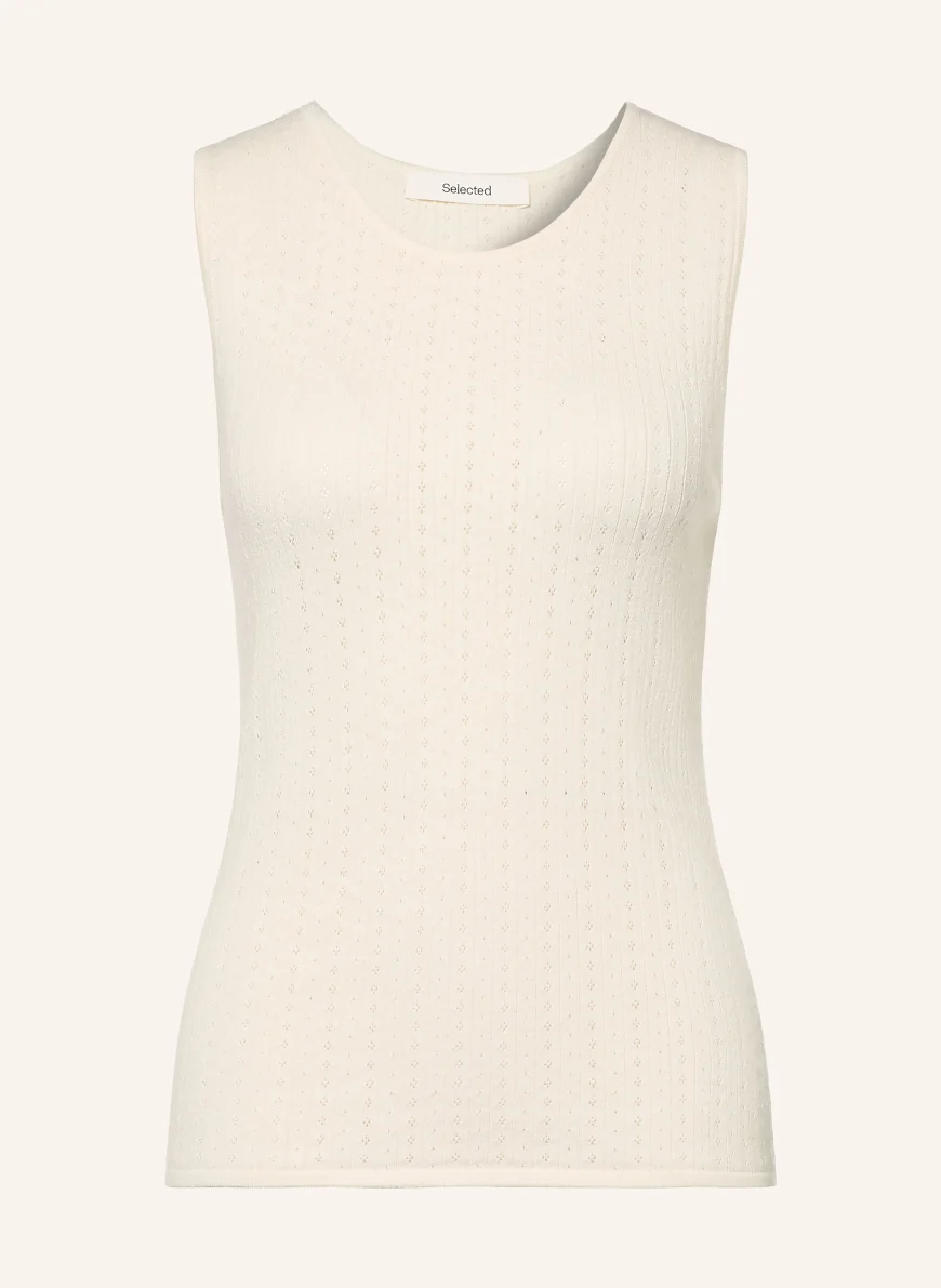 SELECTED Knit top ECRU